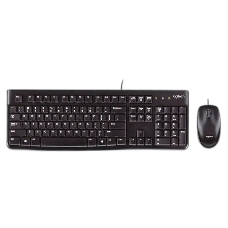 Combo Phím Chuột Logitech MK120 - (Đen)