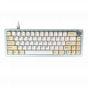 Bàn phím Xinmeng M66 Silver | Case nhôm, hot swap, RGB, wumei sub axis switch (WQ01)