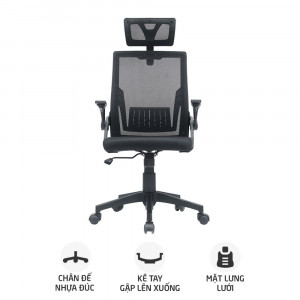 Ghế công thái học Ergonomic E-Dra EEC218 | Đen