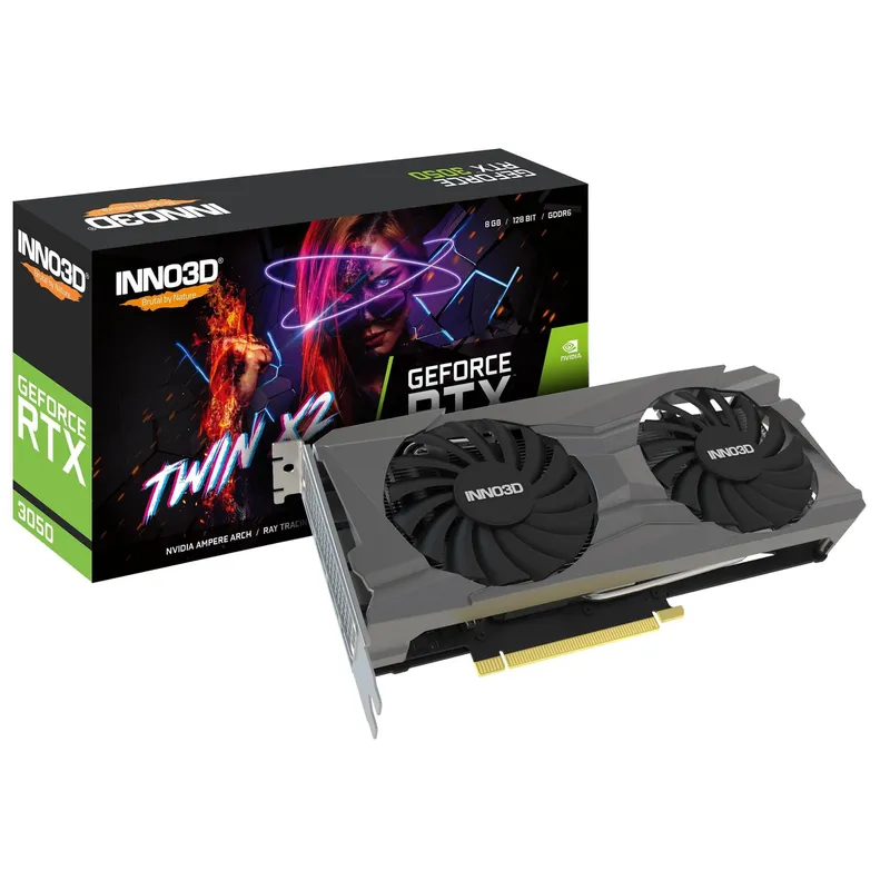Card màn hình INNO3D RTX 3050 Twin X2 8GB