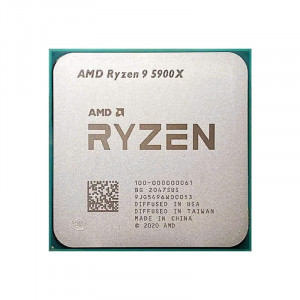 CPU Tray AMD Ryzen 9 5900X | AM4, Upto 4.80 GHz, 12C/24T, 64MB