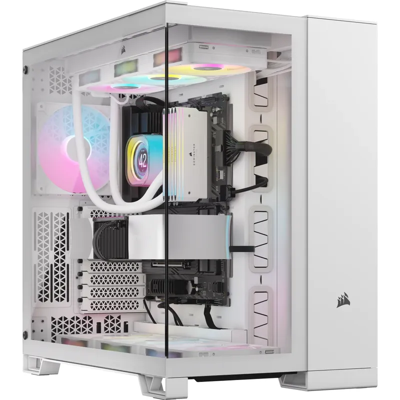Vỏ Case Corsair 6500X Mid Tower Dual Chamber - Đen (CC-9011257-WW)