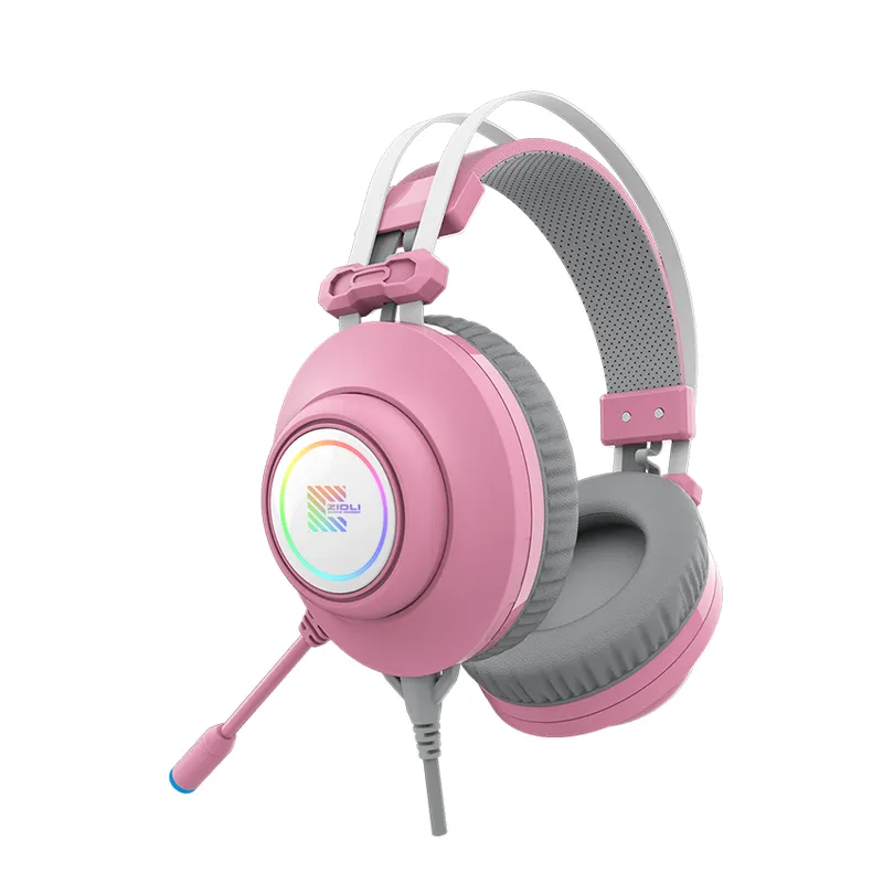 Tai nghe SCORE SH320V 7.1 Gaming LED (Hồng)
