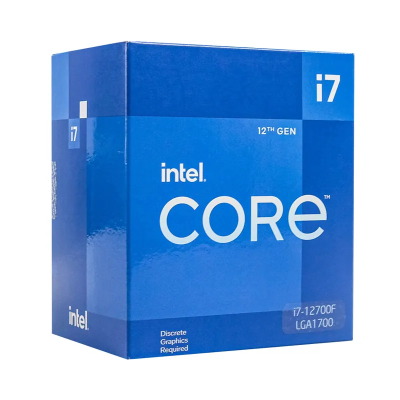 CPU Intel Core i7-12700F (Up to 4.8Ghz, 12 nhân 20 luồng, 25MB Cache, 125W) - Socket Intel LGA 1700) Chính Hãng