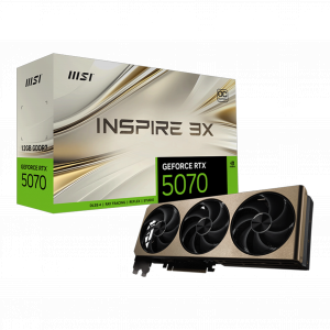 Card màn hình MSI RTX 5070 12G INSPIRE 3X OC
