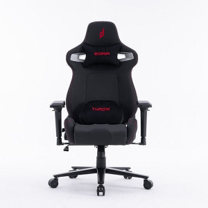 Ghế Gaming E-Dra EGC235 Throw | Chân xoay, đen (Chiếc)