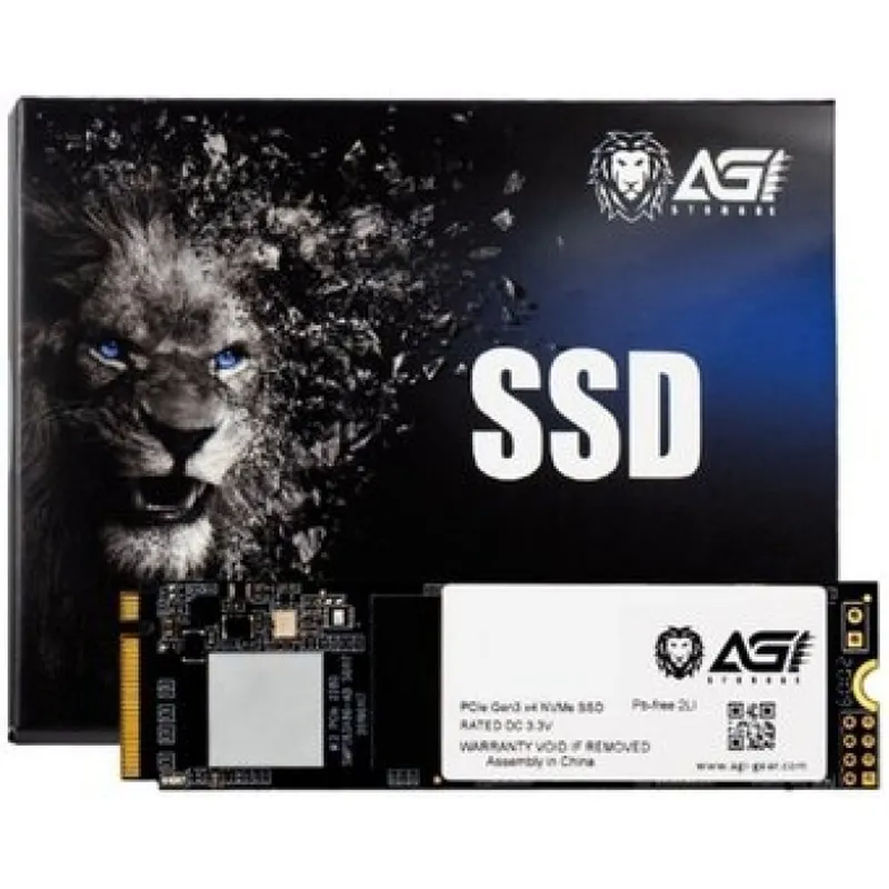 Ổ cứng SSD AGI AI198 512GB | Gen 3 NVMe 3D TLC 3000/2000 MB/s (AGI512G83AI198)