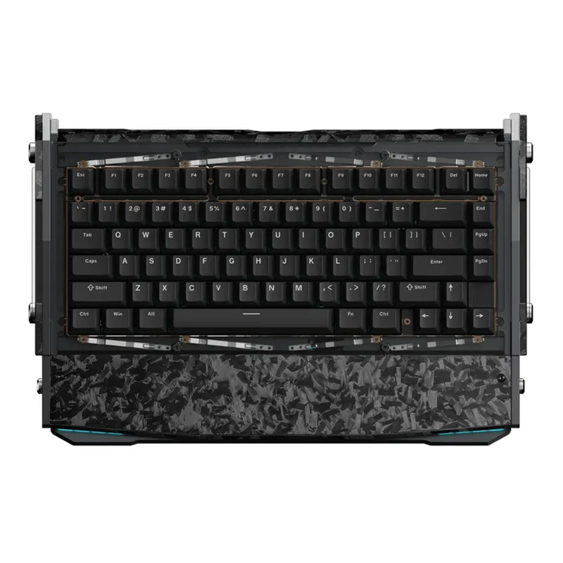 Bàn phím High-End Dry Studio Black Diamond 75 R2 (Forged Carbon)