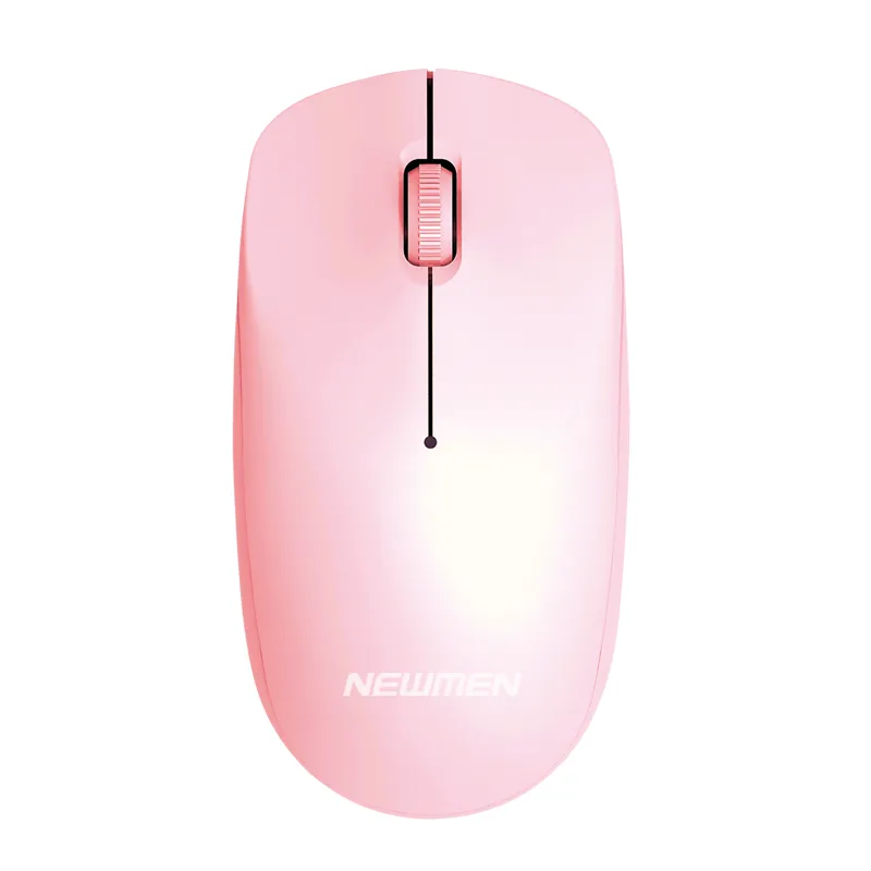 Chuột Newmen F007 Không Dây (Hồng) (F300)