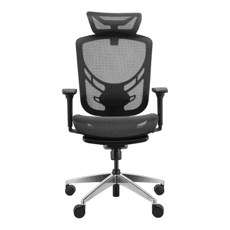 Ghế công thái học GTCHAIR Ivino MT | Màu đen, kèm gác chân