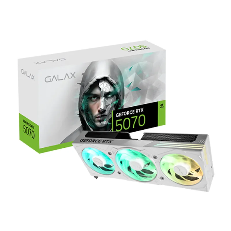 Card màn hình GALAX RTX 5070 EX Gamer 1-Click OC White