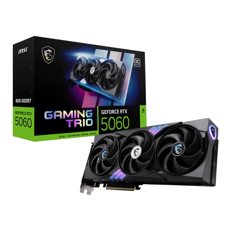 Card màn hình MSI RTX 5060 8G GAMING TRIO OC