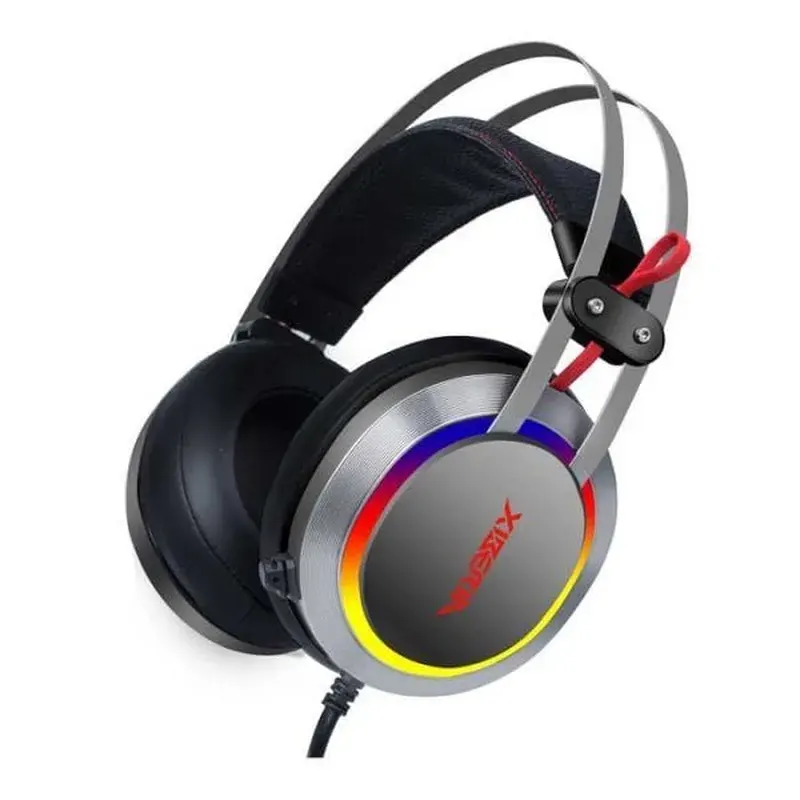 Tai Nghe V29 Iron Grey 7.1 Surround Gaming RGB (Xám)