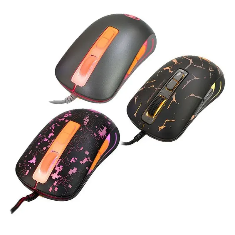 Chuột Lightning GX689S Led Gaming (Đen)