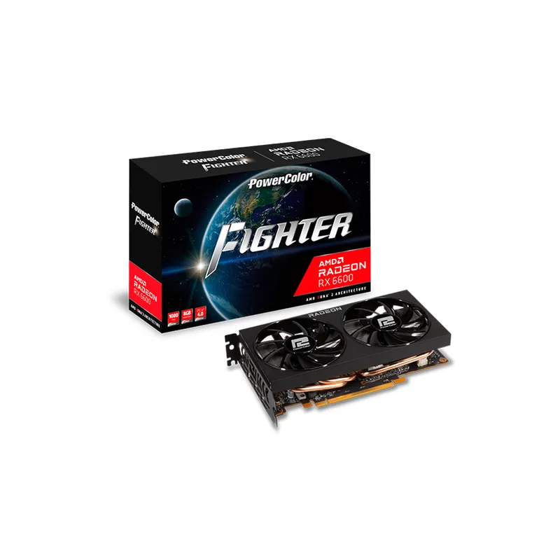 Card màn hình cũ Powercolor AMD RX 6600 8GB