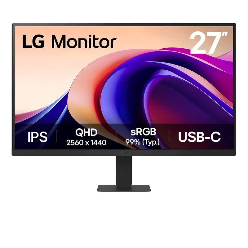 Màn Hình Máy Tính LG 27U631A-B ATVQ | 27 inch, QHD, IPS, 100Hz, 5ms, USB C, phẳng