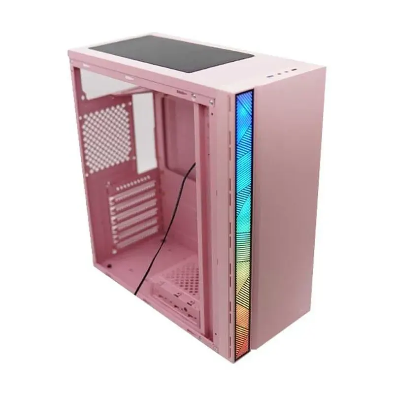 Vỏ Case VSP Gaming V3-601P Pink (No Fan)
