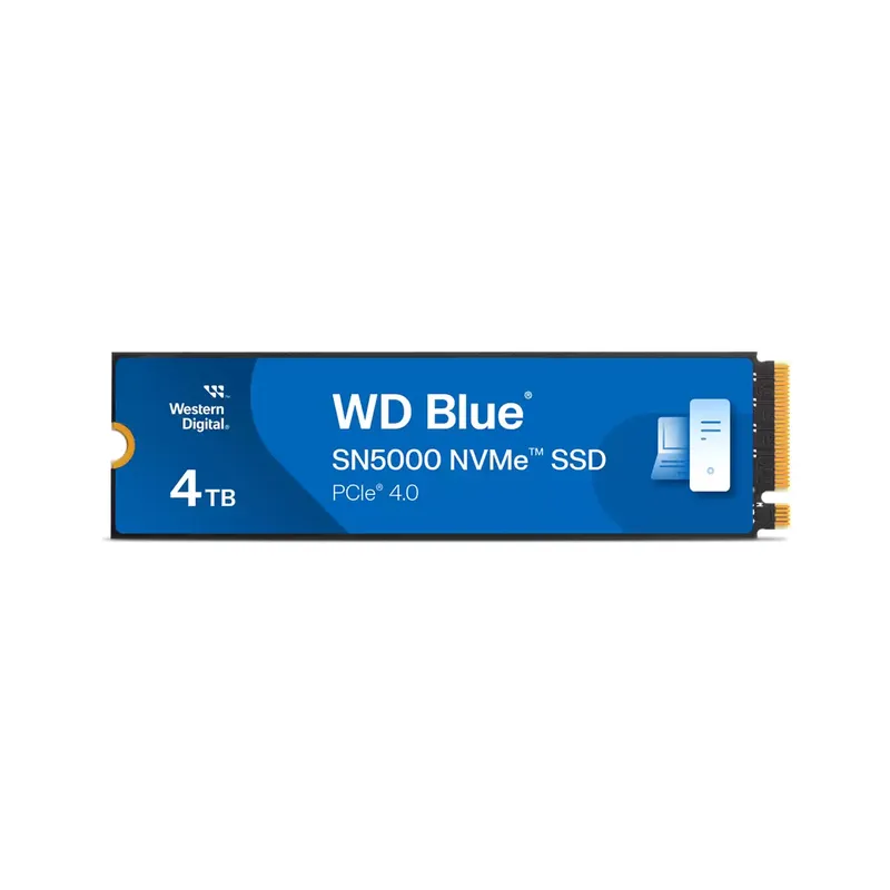 Ổ cứng SSD Western Digital Blue SN5000 4TB PCIe Gen4 x4 NVMe M.2 WDS400T4B0E
