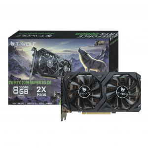 Card màn hình NVIDIA RTX 2060 Super T-WOLF | 8GB GDDR6, 2176 CUDA, 550W