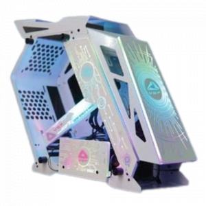 Vỏ Case VSP ESPORT ROG ES1 Gaming (No Fan) (Trắng)