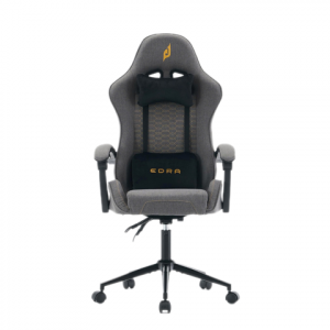 Ghế Gaming E-Dra EGC236 Fabric | Chân xoay, Màu xám
