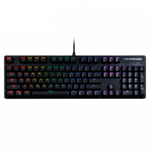 Bàn phím cơ gaming Motospeed WS1 | Có dây, Fullsize, Optical Switch, RGB Rainbow, Black