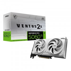 Card màn hình MSI Geforce RTX 5060 Ti 16G Ventus 2X OC White Plus