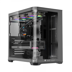 Vỏ Case Leopard AC-01 - Đen | Hồ cá, kính cong (Chiếc)