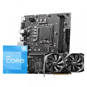 Combo V.3050.8G.MSI.VT.2X.OC.2F.XS và Mainboard Msi H610M-E D4