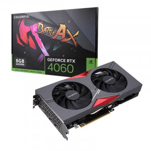 Card màn hình NVIDIA RTX 4060 Colorful DUO | 8GB GDDR6, 3072 CUDA, 550W