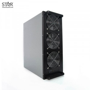 Vỏ Case Bitcoin 4U 4W5 (3 Fan – Lắp 6 VGA)