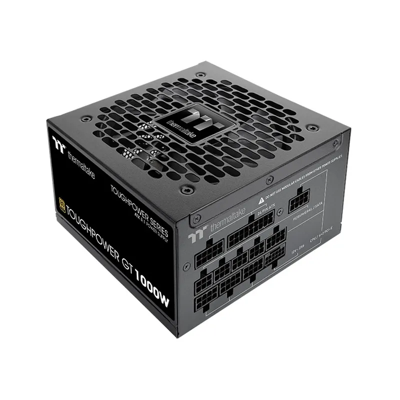 Nguồn Máy Tính Thermaltake Toughpower GT 1000W (PS-TPT-1000FNFAG-3) | 80 Plus Gold, Full Modular, ATX 3.1, PCIe 5.1 - Đen