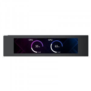 Màn Hình Trang Trí Case Xigmatek HD 9 Inch - Đen