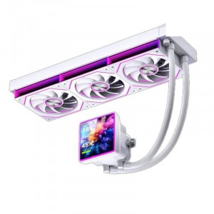 Tản nhiệt nước Leopard Pro Flow 360 SE ARGB LCD | 360mm, ARGB, LCD, Trắng