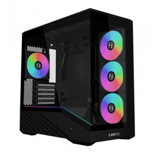 Vỏ Case Case Lian Li Vector V100R Mini (V100MIX) | Mini Tower, Kèm 4 fan ARGB, Đen