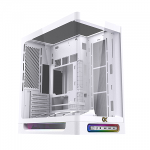 Vỏ Case Xigmatek Heaven Arctic (EN49880) (Chưa kèm Fan) | F-ATX, Trắng