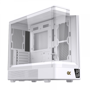 Vỏ Case Xigmatek Moon ML DGT Arctic (EN49705) (Chưa kèm Fan) | M-ATX, Trắng