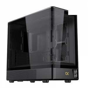 Vỏ Case Xigmatek Moon ML DGT (EN49699) (Chưa kèm Fan) | M-ATX, Đen