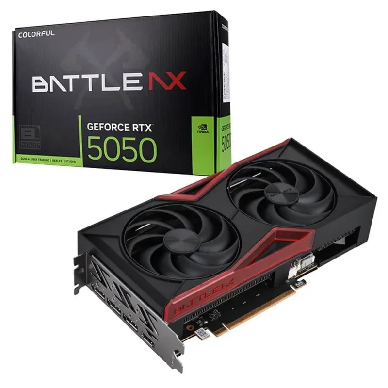 Card màn hình Colorful RTX 5050 Battle AX DUO 8GB-V 8GB GDDR7