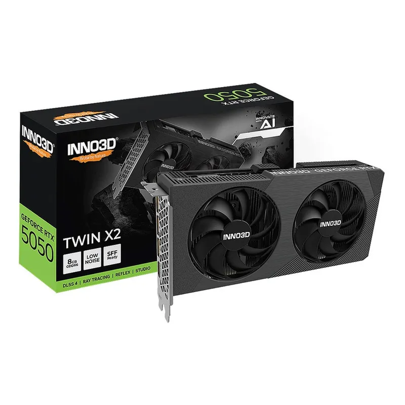 Card màn hình INNO3D RTX 5050 TWIN X2 (N50502-08D6-174071N)
