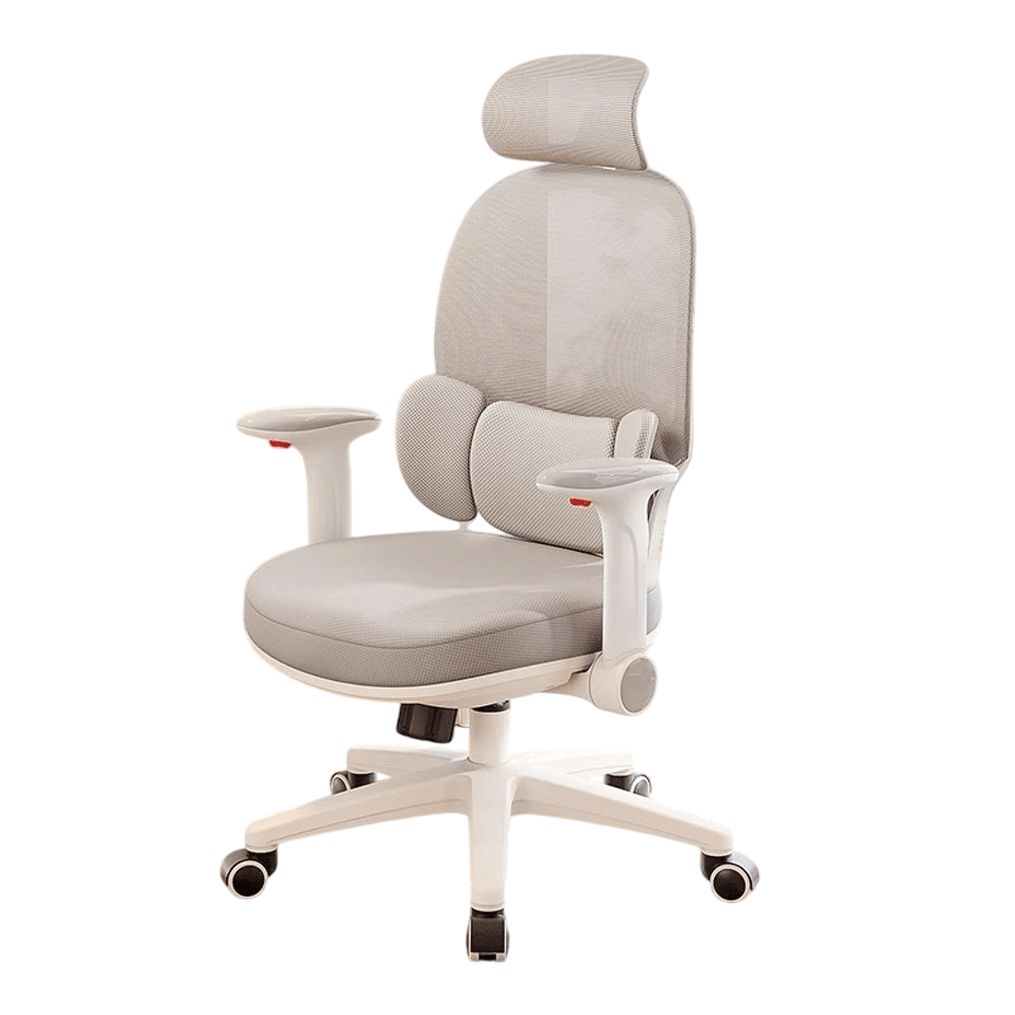 Ghế công thái học Manson E3 Lite | Xám, piston class 3, tay 2D, tựa đầu 2D