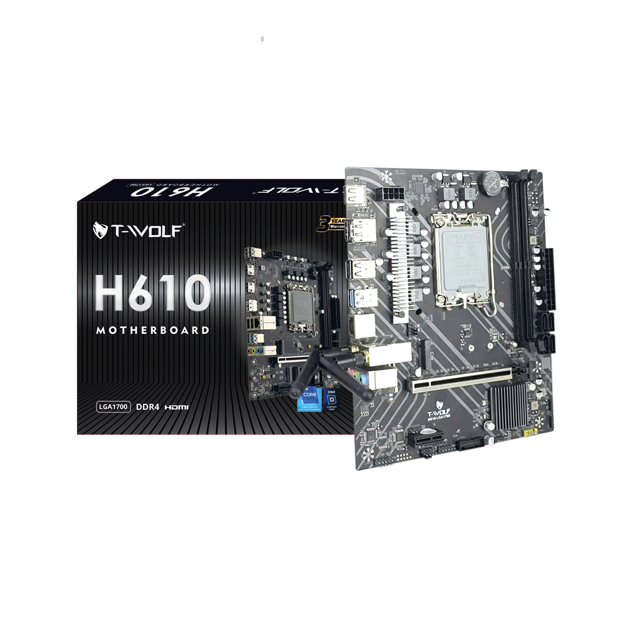 Mainboard T-Wolf H610M WiFi DDR4