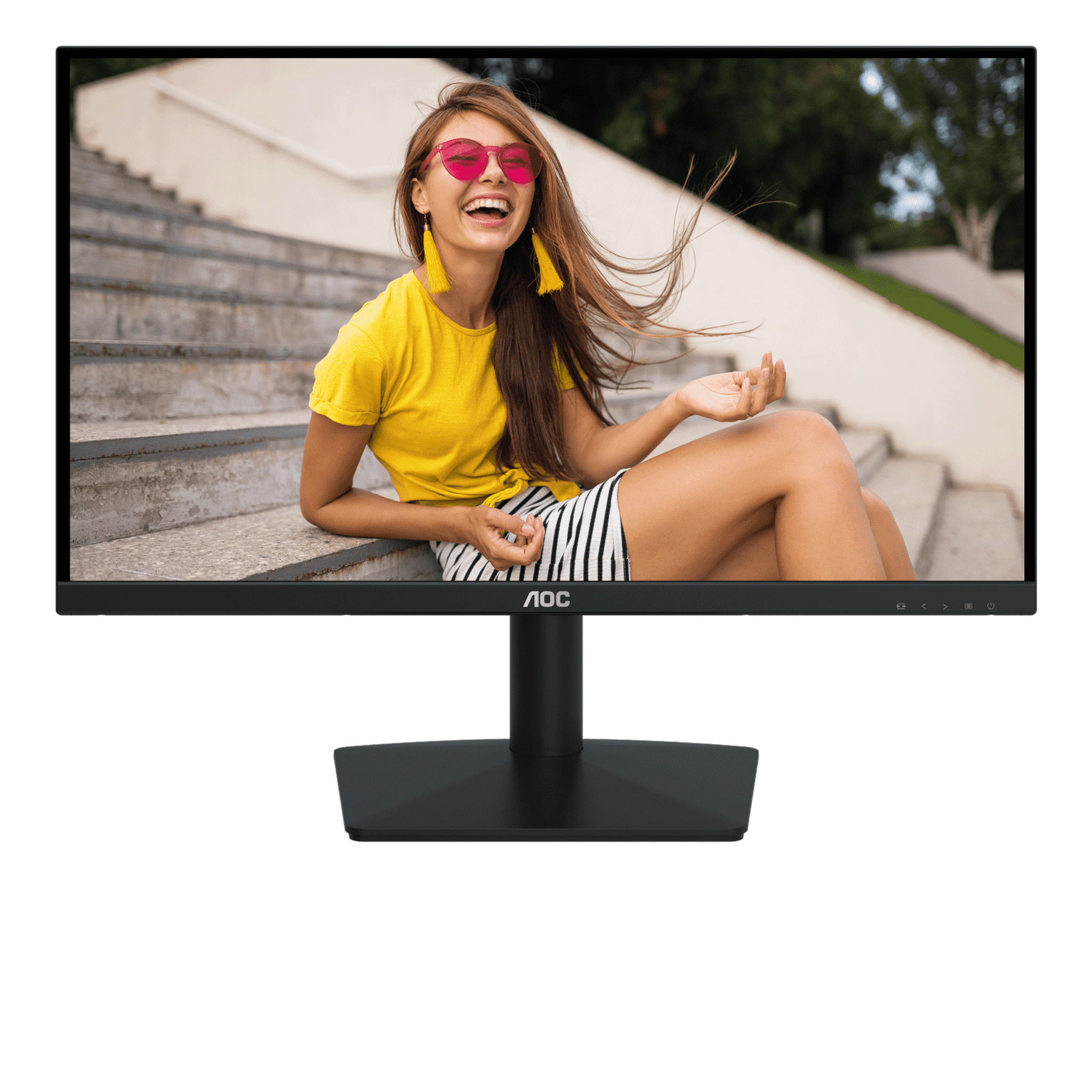 Màn hình máy tính AOC 22B15H2/71 | 21.5 inch, Full HD, 120Hz, IPS, VGA, HDMI, Đen
