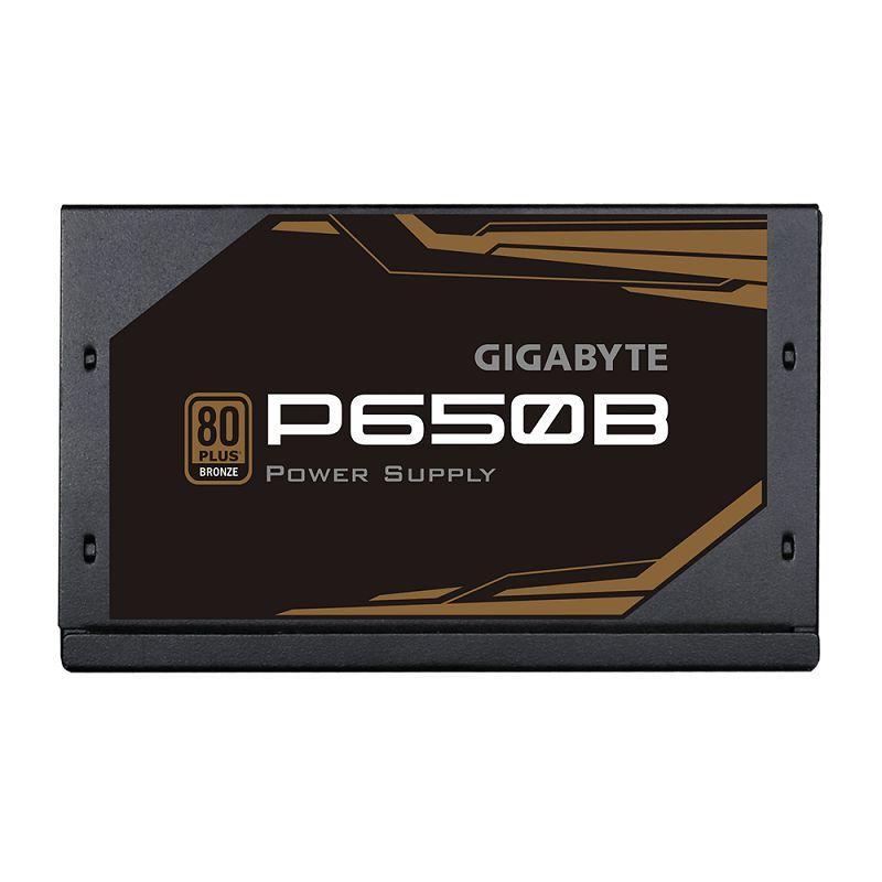Nguồn Máy Tính Gigabyte 650W Bronze 80 Plus Đen P650B