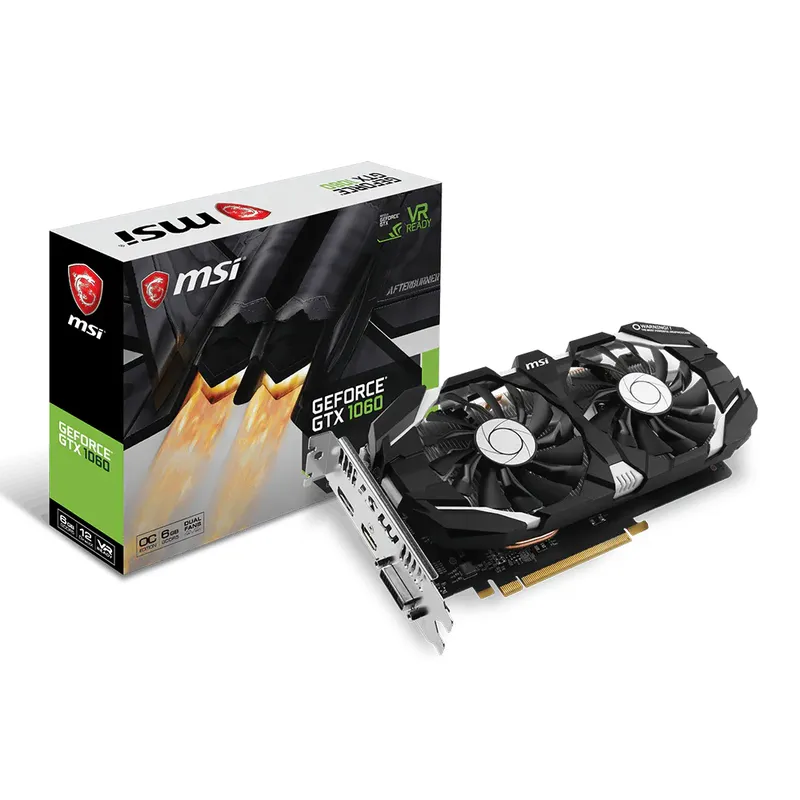 Card màn hình cũ Msi GTX 1060 6GB OC V2