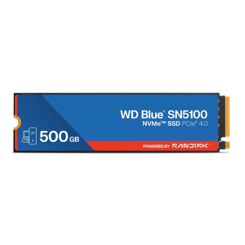 Ổ Cứng SSD WESTERN Blue SN5100 500GB NVMe Gen4 (WDS500G5B0E)