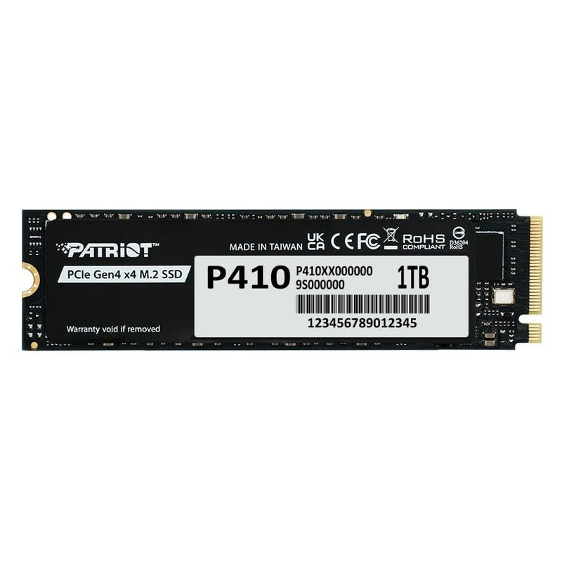 Ổ cứng SSD Patriot P410 1T NVMe Gen4 (P410P1TBM28H)