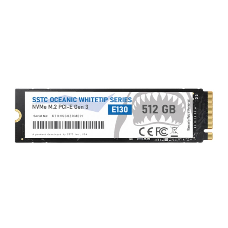 Ổ Cứng SSD SSTC 512GB Oceanic Whitetip E130 M.2 NVMe V2 Gen3 | E130-512GB