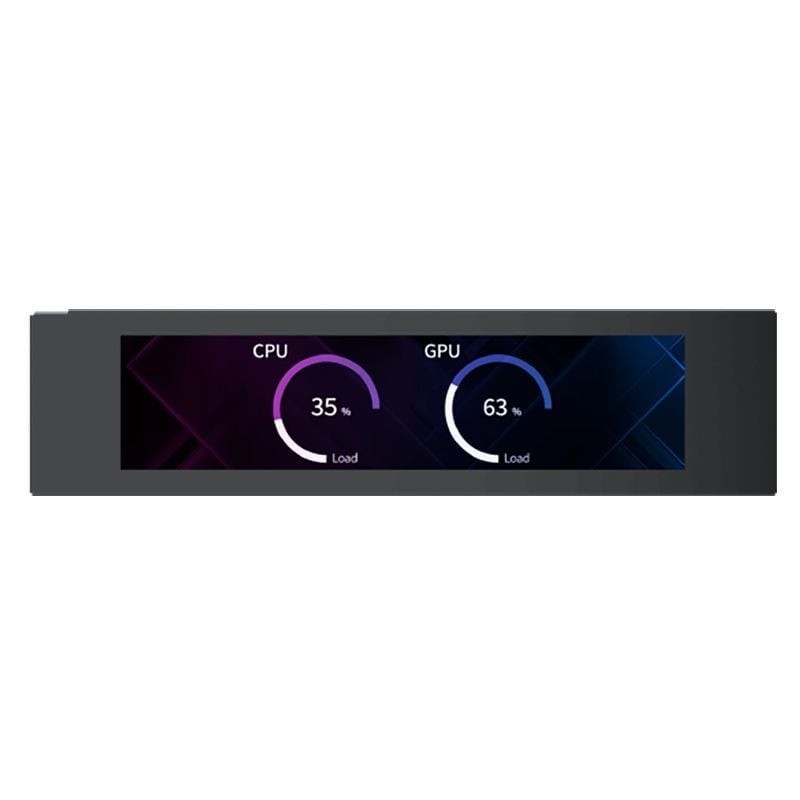 Màn Hình Trang Trí Case Xigmatek HD 9 Inch - Đen