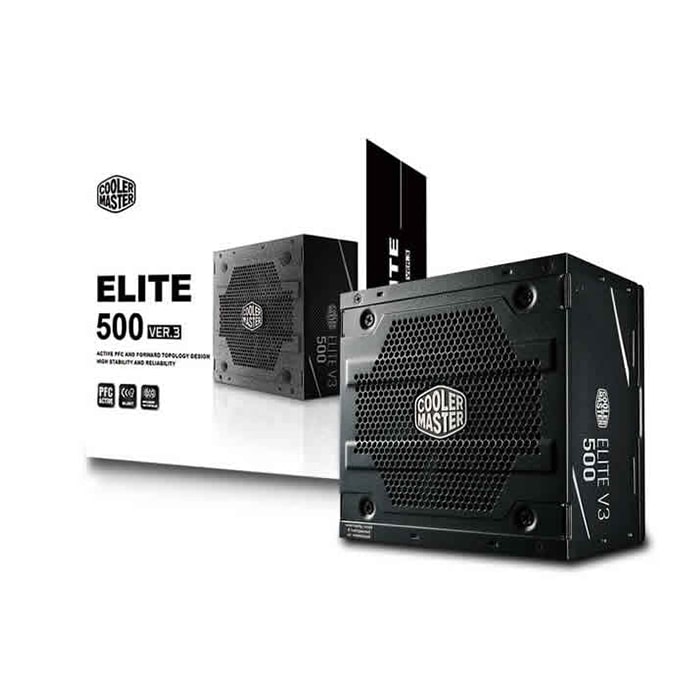 Nguồn Máy Tính 600W Master Cooler Nguồn Máy Tính Elite V3 - (Cái)